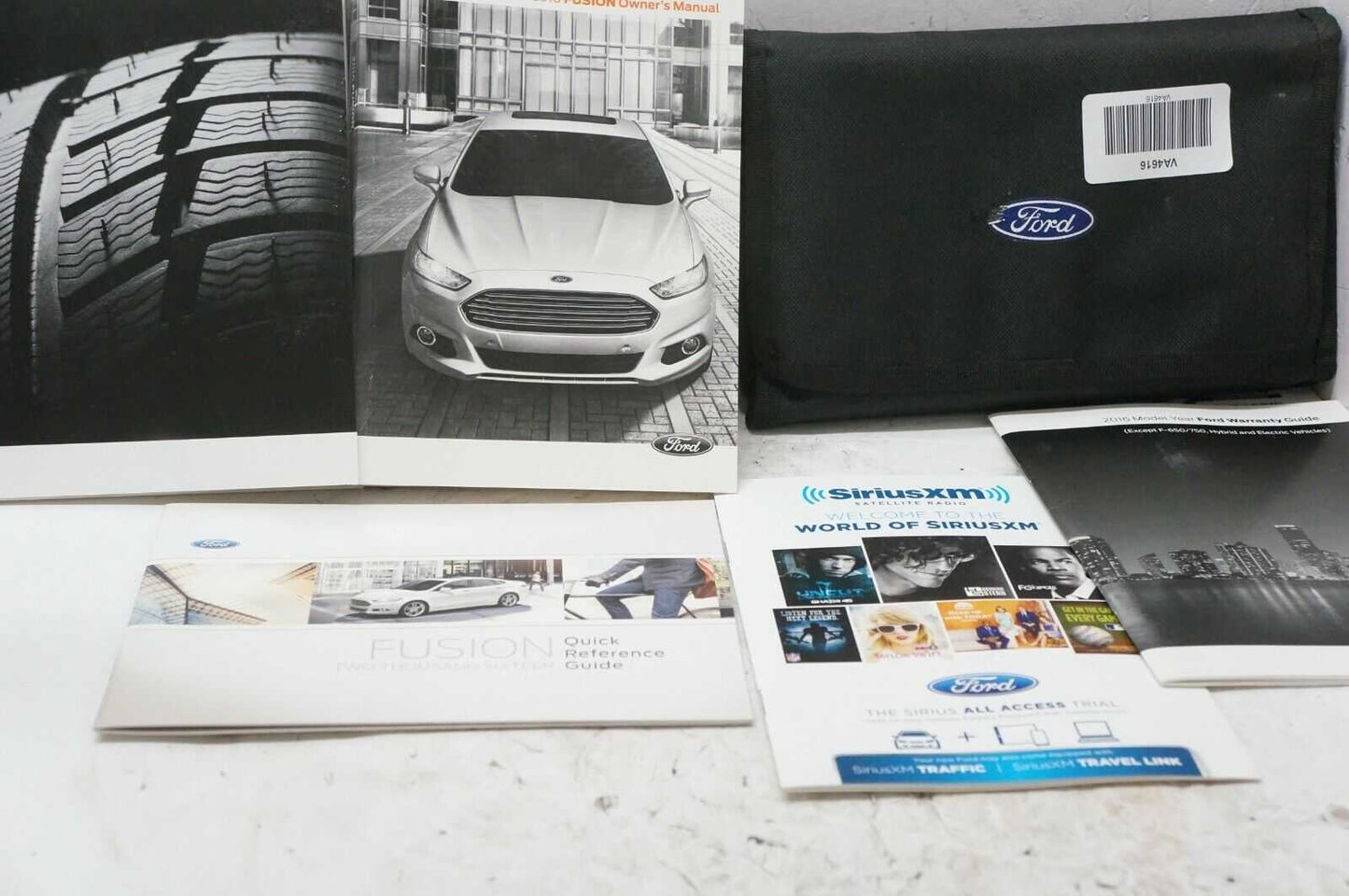 2016 Ford Fusion Owner's Manual & Warranty Guide with Case - Alshned Auto Parts