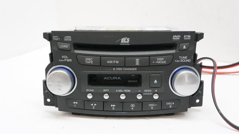 04-06 Acura TL AM/FM 6 DISC DVD Anti-Theft ELS Surround Radio OEM 39100-SEP-A011 - Alshned Auto Parts