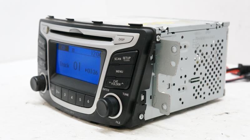 12-14 Hyundai Accent AM/FM CD MP3 SAT Radio OEM 96170-1R1104X - Alshned Auto Parts