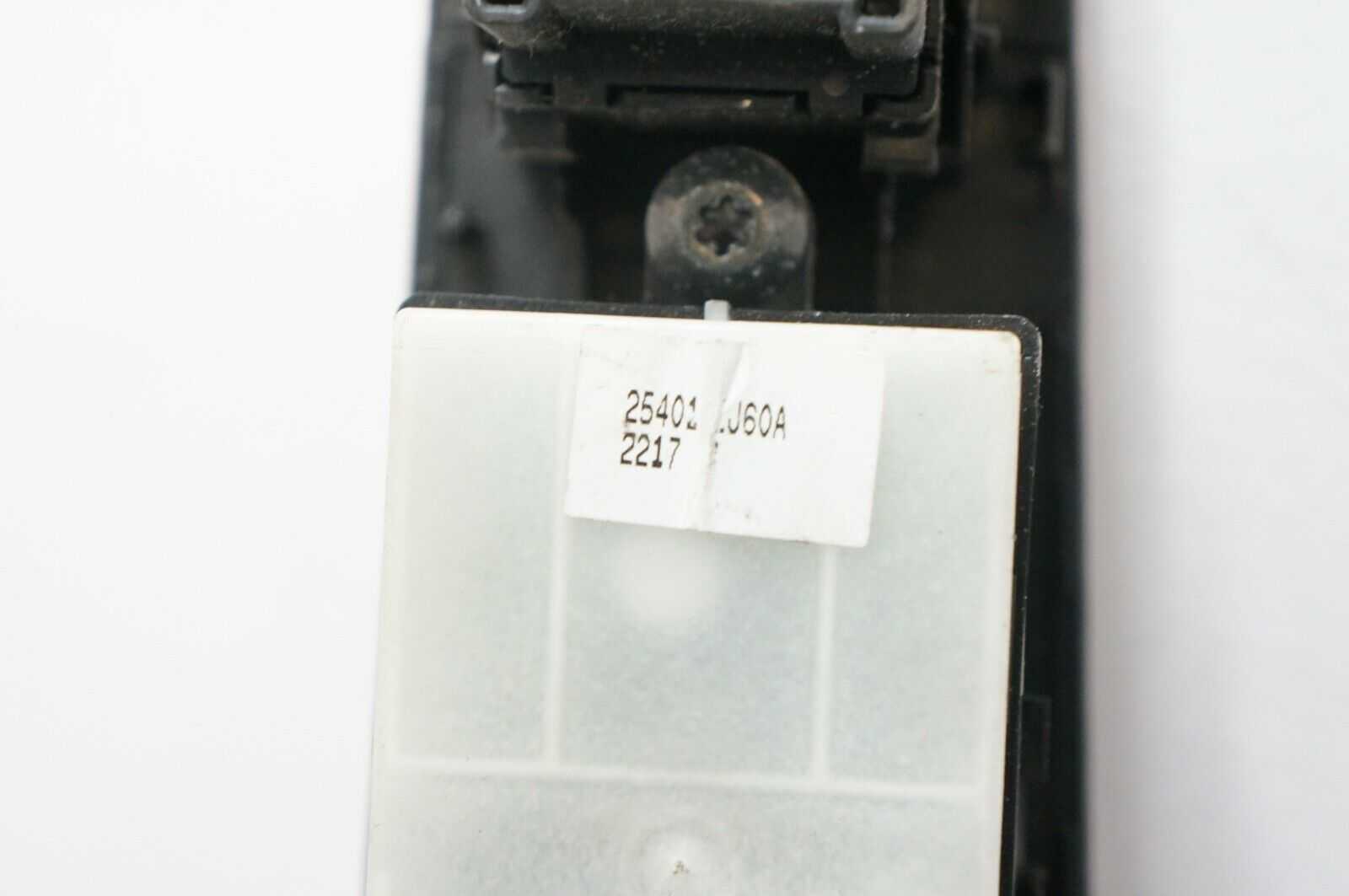 2008-2009 Nissan Sentra Driver Master Power Window Switch 25401 ZE80A OEM VA2986 - Alshned Auto Parts