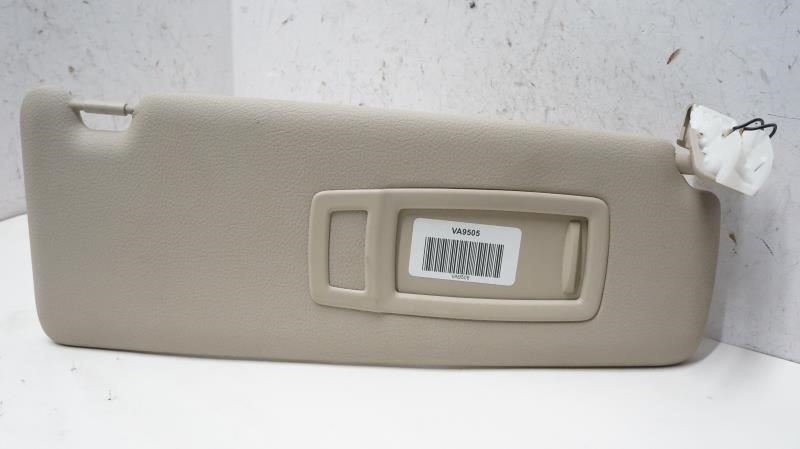 2012 BMW 328i Passenger Right Sun Visor Beige 51-16-7-322-294 OEM - Alshned Auto Parts