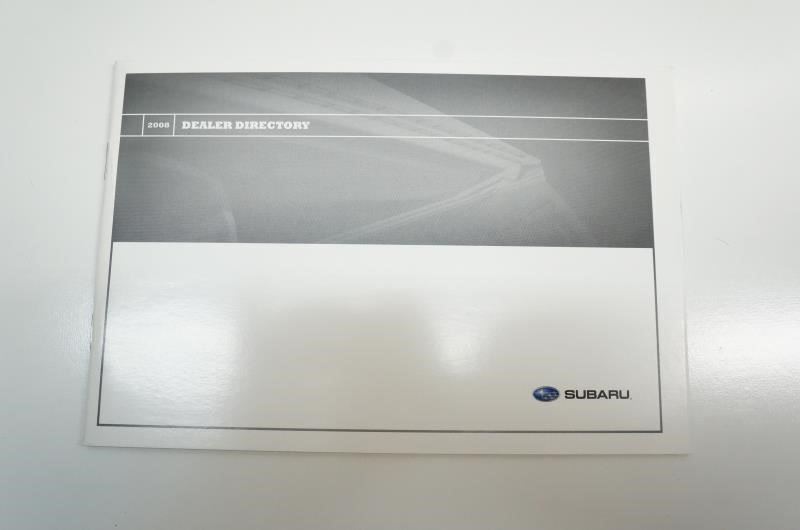 2009 Subaru Legacy Outback Owner's Manual Book Case MSA5M0904A OEM - Alshned Auto Parts