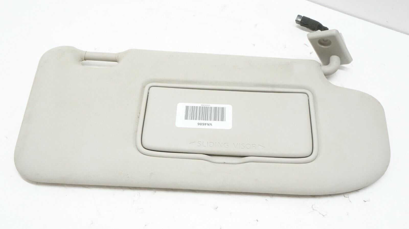 *READ* 17-18 Nissan Rogue SPT Passenger LFT Side Sun Visor (BEI) OEM 96400-6MD1A - Alshned Auto Parts