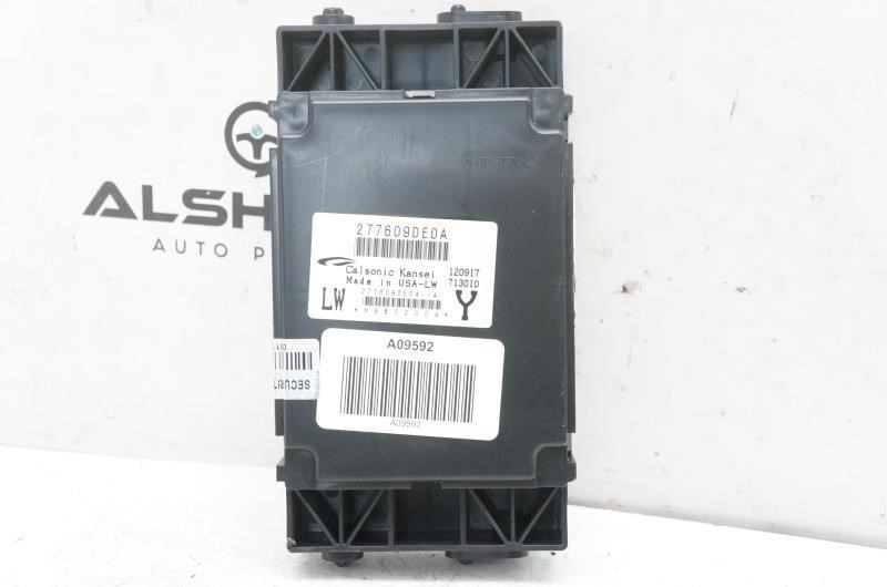 2018 Nissan Maxima Temperature Climate Control Amplifier Module 277609DE0A OEM - Alshned Auto Parts