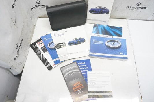 2013 Subaru BRZ Owner's Manual Book Case MSA5M1316B OEM - Alshned Auto Parts