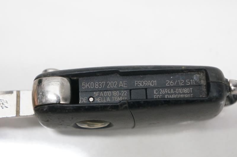 2011-2016 Volkswagen Jetta Keyless Entry Remote Key Fob  5K837202AE OEM - Alshned Auto Parts