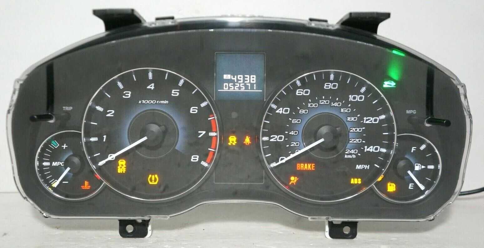 2011 Subaru Legacy Speedometer Instrument Cluster MPH 53K OEM 85003AJ31A VA1688 - Alshned Auto Parts