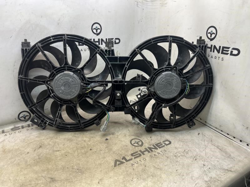 09-14 Nissan Murano Radiator Dual Cooling Fan Motor Assy 21481-1AA0A OEM *ReaD* - Alshned Auto Parts