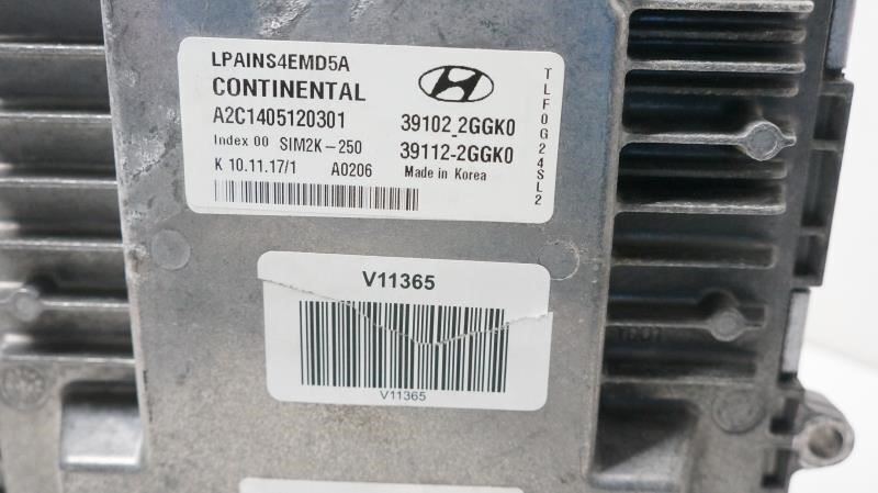 18-19 Hyundai Sonata 2.4L Engine Computer Control Module ECU ECM 39112-2GGK0 OEM - Alshned Auto Parts