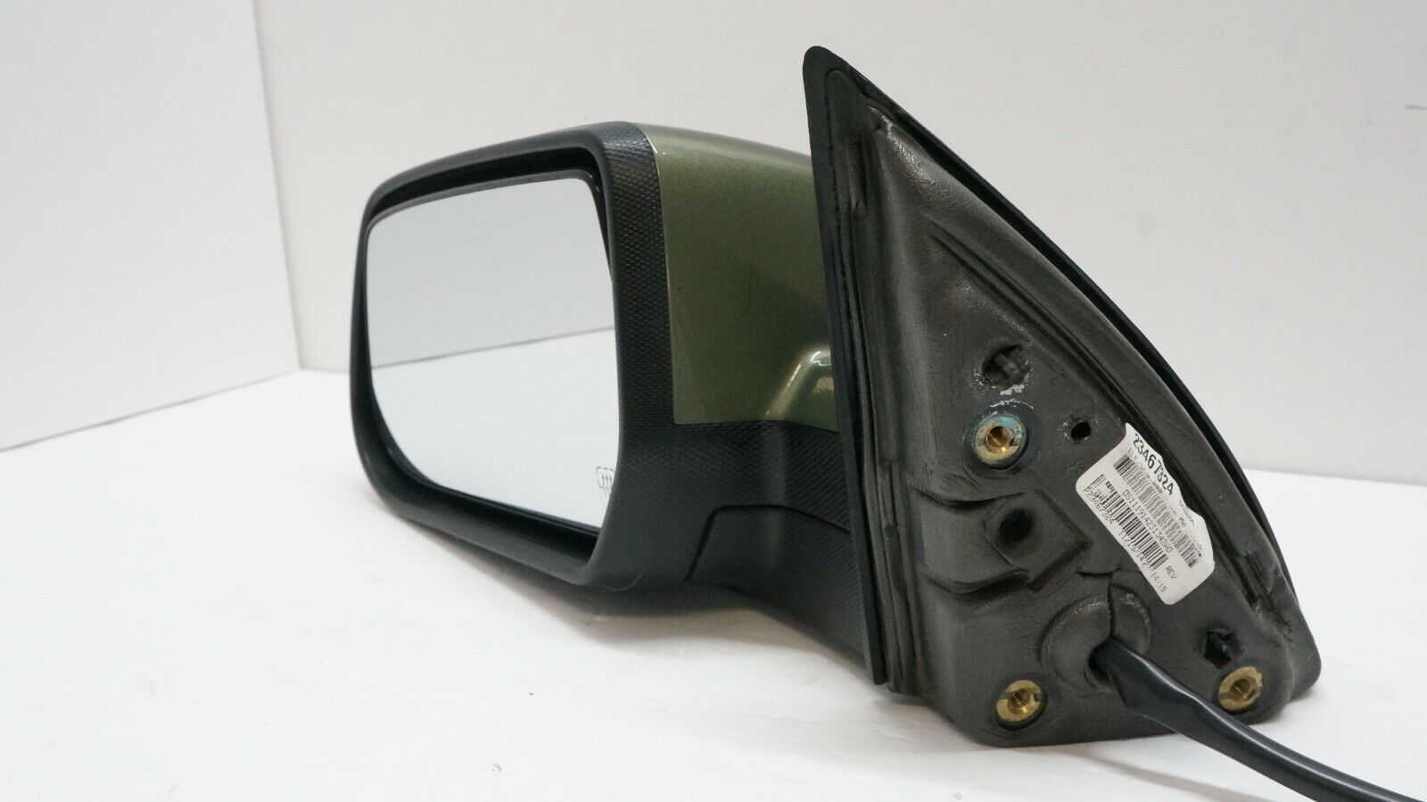 15-17 Chevrolet Equinox Driver Left Outside Power Mirror (Green) OEM 23467296 - Alshned Auto Parts