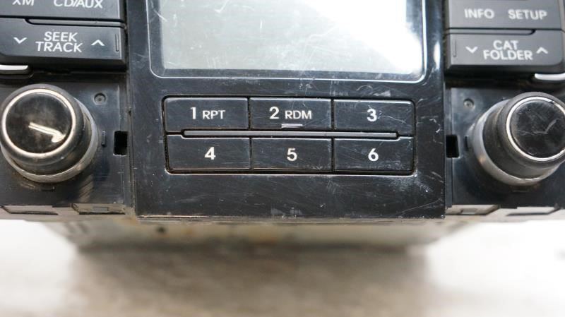 11-12 Hyundai Sonata AM/FM CD MP3 Radio OEM 96180-3Q000 Model PA-710YFLXMB - Alshned Auto Parts