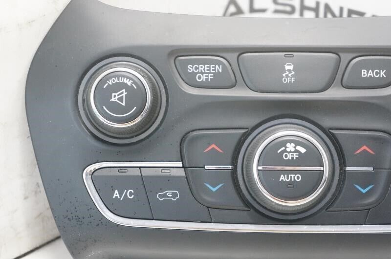 2015-2018 Jeep Cherokee AC Heater Temperature Climate Control 68293525AA OEM - Alshned Auto Parts