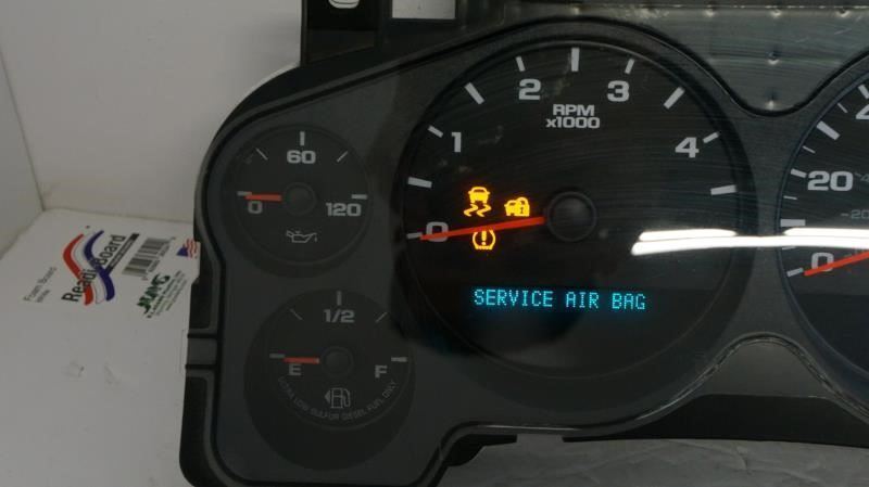 07-14 GMC Sierra 2500 Speedometer Cluster Mileage Unknown OEM 22838107 - Alshned Auto Parts