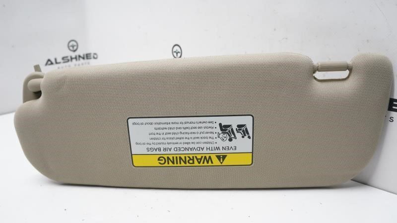 2011-2016 Kia Optima Passenger Right Sun Visor Beige 852022T020UP OEM - Alshned Auto Parts