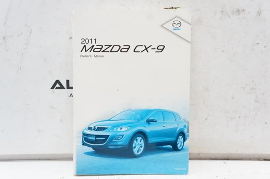 2011 Mazda CX-9 Owner's Manual Book Warranty Case 9999-95-011C-11 OEM - Alshned Auto Parts