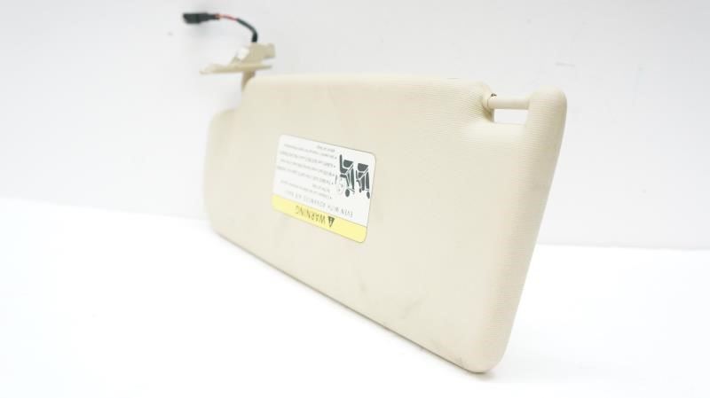 06-11 Volkswagen CC Volks Passenger RT Side Sunvisor (Beige) OEM 1K0857552K2F4 - Alshned Auto Parts