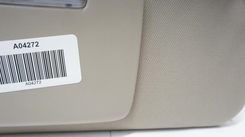 2010-2011 Ford Taurus Passenger Right Sun Visor Beige AG1Z-5404104-BA OEM - Alshned Auto Parts