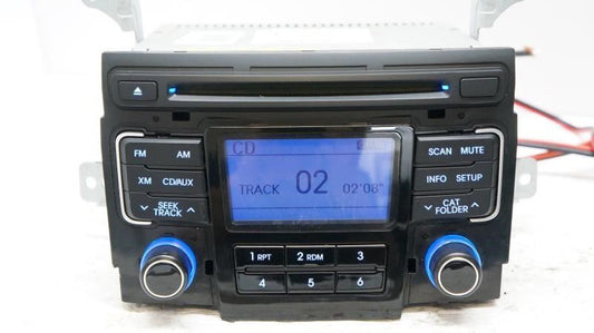 11-12 Hyundai Sonata AM/FM CD MP3 Radio OEM 96180-3Q000 Model PA-710YFLXMB - Alshned Auto Parts