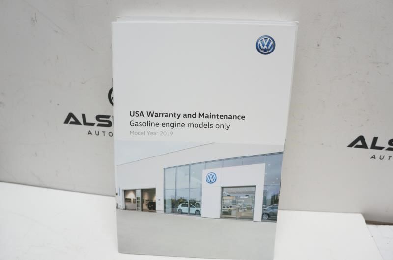 2019 Volkswagen Jetta GLI Owner's Manual Supplement Warranty with Case - Alshned Auto Parts