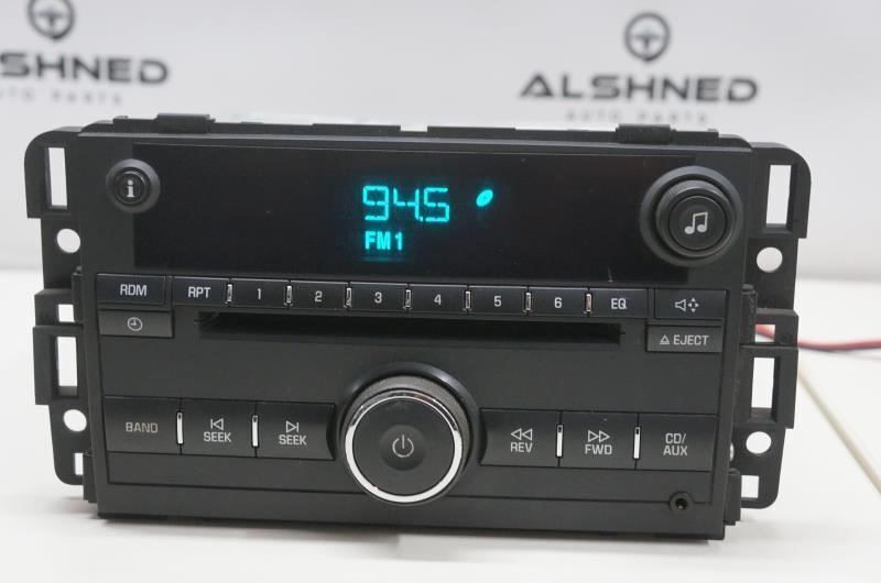 *READ* 10-13 Chevrolet Impala Radio Receiver 20756283 OEM U1C *AS-IS* - Alshned Auto Parts