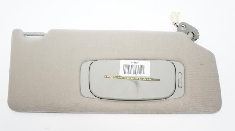 02-06 Toyota Camry Passenger Right Side Sun Visor (Gray) OEM 74310-AA190-B1 - Alshned Auto Parts