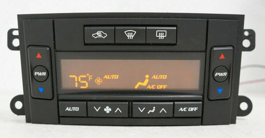 2005-2006 Cadillac CTS AC Heater Temperature Control Display Unit OEM 21998813 - Alshned Auto Parts