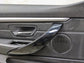 17-20 BMW 430i xDrive FR LH Door Trim Panel Black Leather 51417389503 OEM *ReaD*