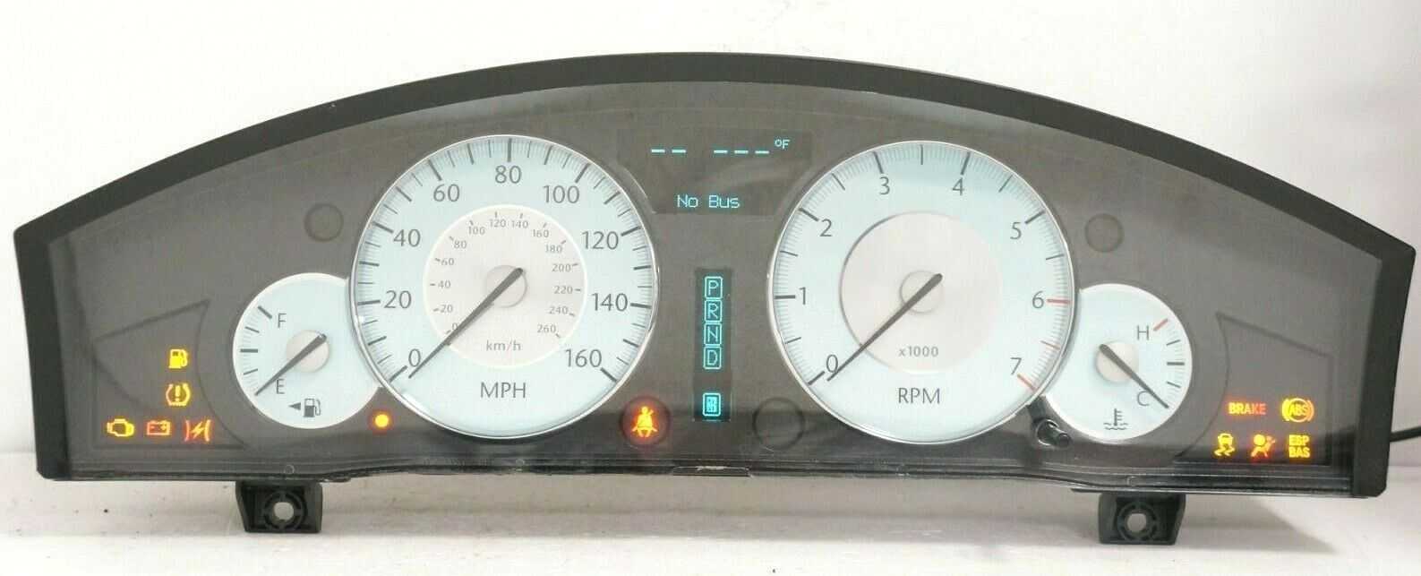 2008 Chrysler 300 Speedometer Cluster Gauge (Mileage Unknown) OEM P05172109AF - Alshned Auto Parts