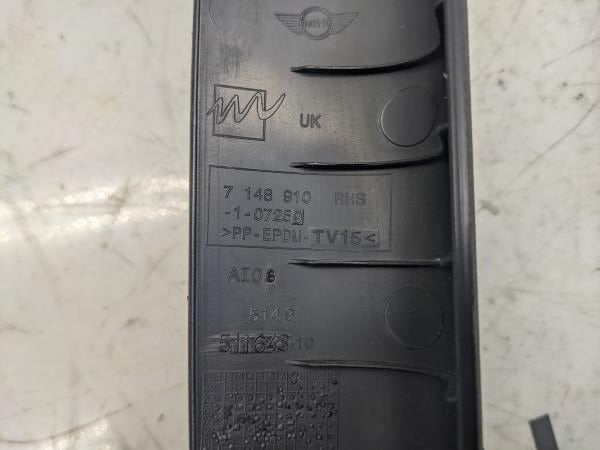 2007-2013 Mini Cooper Right Trunk Boot Lid Trim Panel 51497148910 OEM - Alshned Auto Parts