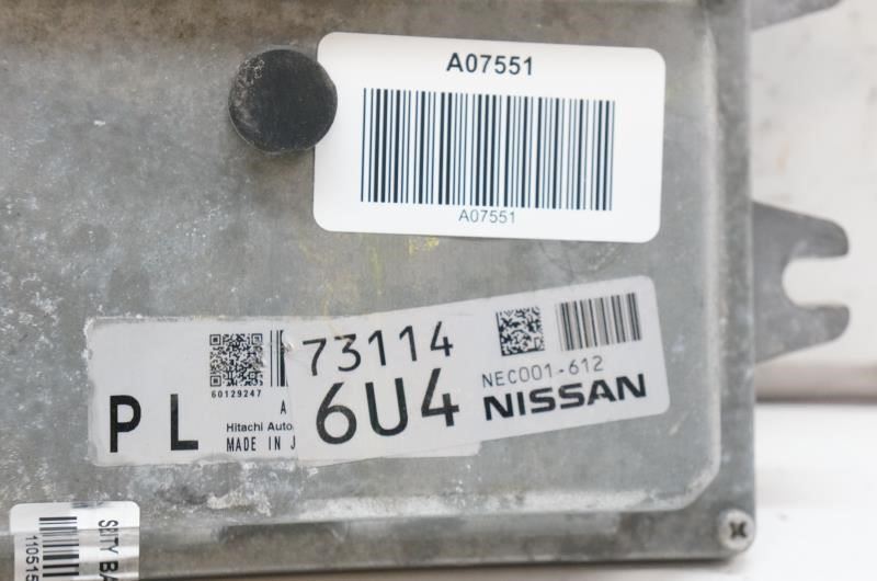 2011 Nissan Cube Engine Computer Control Module ECU ECM NEC001-612 OEM - Alshned Auto Parts