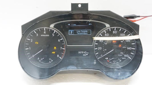 13-15 Nissan Altima Speedometer Cluster Mileage 32,940 OEM 24810-3TA0D - Alshned Auto Parts