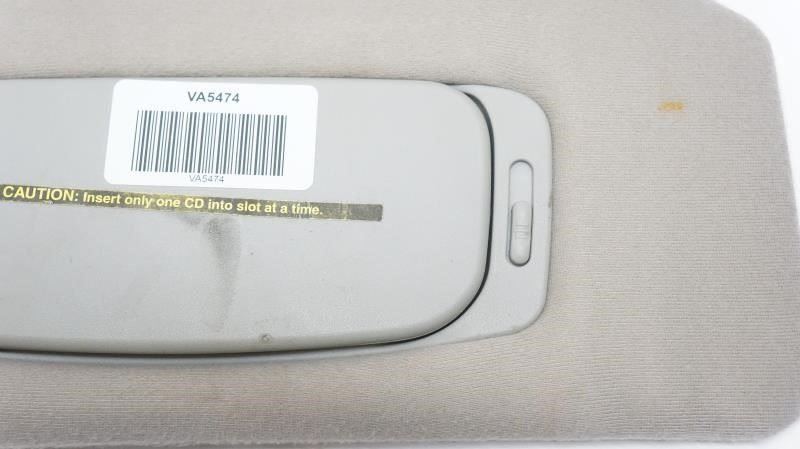 02-06 Toyota Camry Passenger Right Side Sun Visor (Gray) OEM 74310-AA190-B1 - Alshned Auto Parts