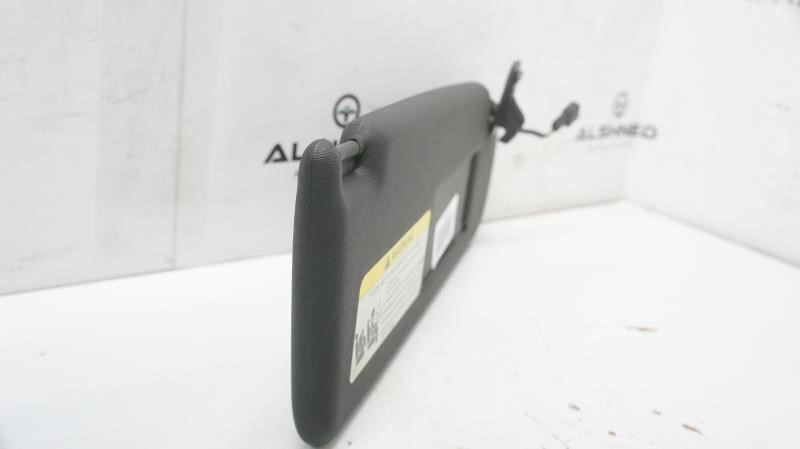 06-09 Volkswagen Golf GTI Passenger Right Sun Visor Black 1K0-857-552-S-4AN OEM - Alshned Auto Parts