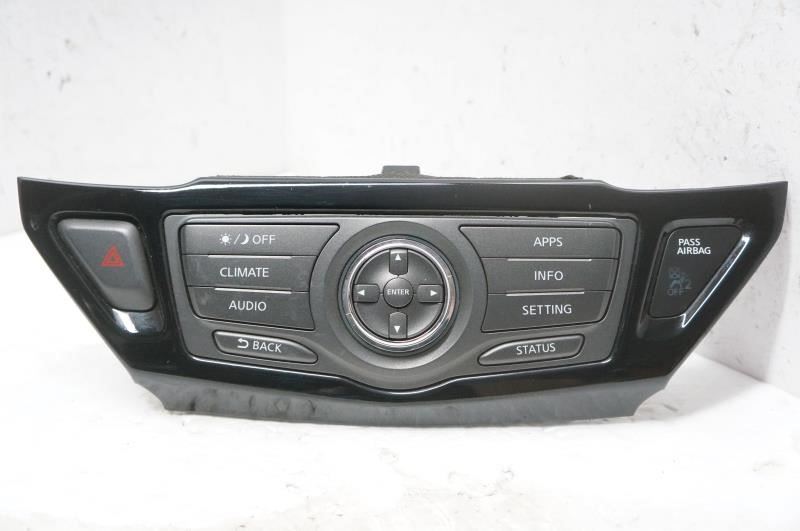 2017-2019 Nissan Pathfinder Dash Screen Climate Control Unit 9PJ0A 210260 OEM - Alshned Auto Parts