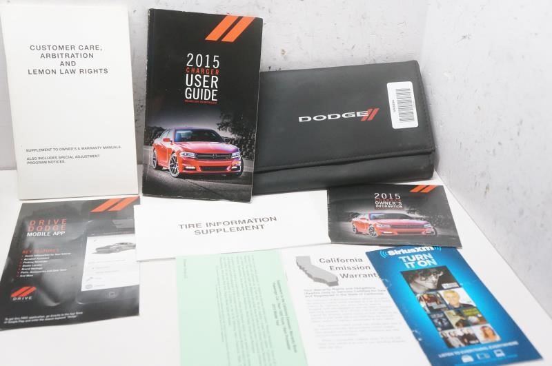 2015 Dodge Charger User Guide Book & DVD with case - Alshned Auto Parts