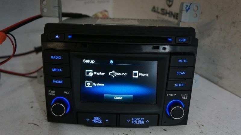 2014-2015 Hyundai Sonata AM FM CD MP3 Radio Receiver 96180-3Q8504X OEM - Alshned Auto Parts