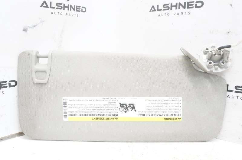 2013 Chevrolet Trax Driver Left Sun Visor Illuminated 22852921 OEM - Alshned Auto Parts