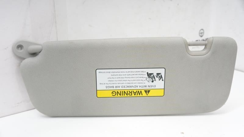 2014-2016 Kia Forte Passenger Right Sun Visor Gray 85220A7110ED OEM - Alshned Auto Parts