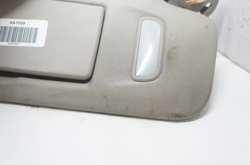 2010-2014 Cadillac SRX Passenger Right Sun Visor Gray 23141970 OEM - Alshned Auto Parts