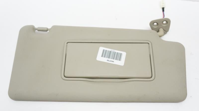 08-15 Nissan Rogue Passenger Right Side Sun Visor (Beige) OEM 96400-JM02A - Alshned Auto Parts