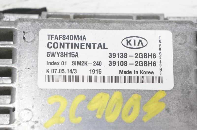 2015 Kia Optima 2.4L Engine Computer Control Module ECU ECM 39138-2GBH6 OEM - Alshned Auto Parts