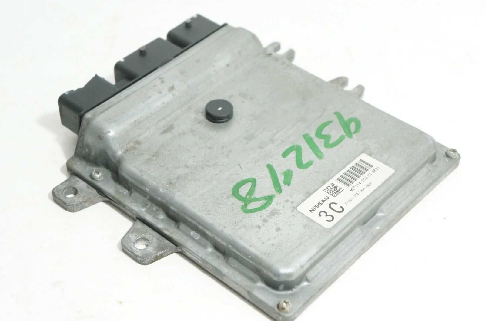 *read* 10 nissan altima engine control module ecm ecu computer mec114-010 c1 oem Alshned Auto Parts