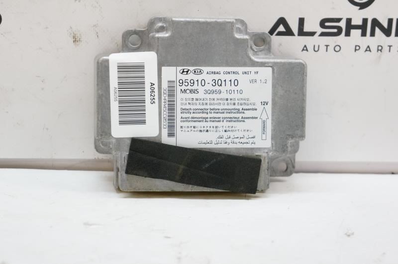 2013 Hyundai Sonata Air SRS Bag Control Module Turbo 95910-3Q110 - Alshned Auto Parts