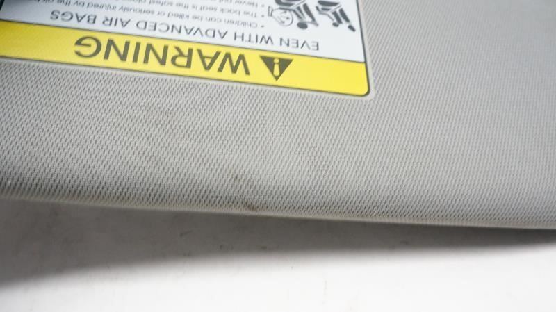 2011-2016 Kia Optima Passenger Right Sun Visor Gray 852022T02087 OEM - Alshned Auto Parts