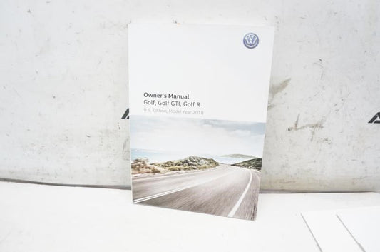 2018 Volkswagen Golf Owner's Manual Book Case 5GM012723AN OEM - Alshned Auto Parts