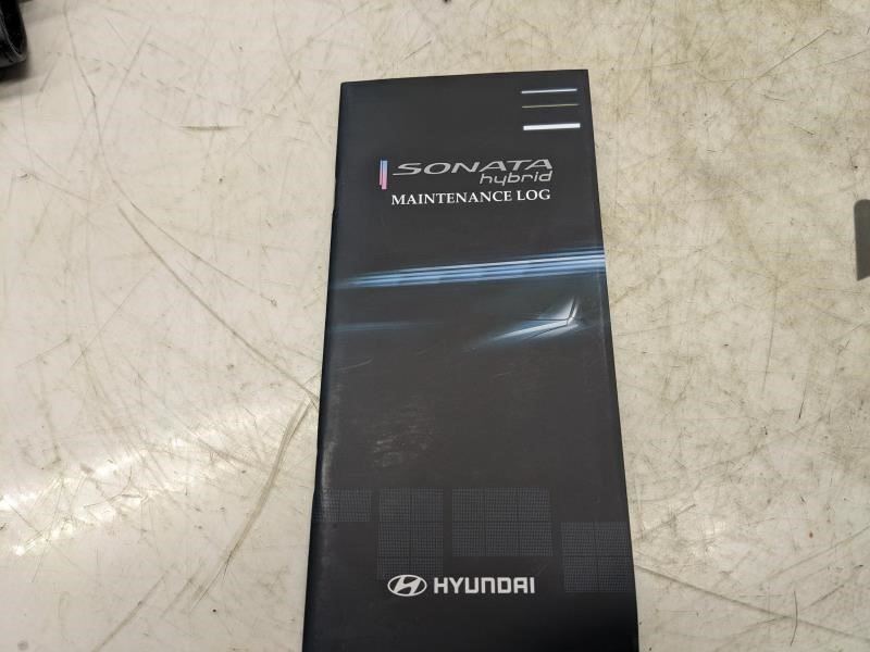 2012 Hyundai Sonata Hybrid Owners Manual Set with Case A4RO-EU27L OEM - Alshned Auto Parts