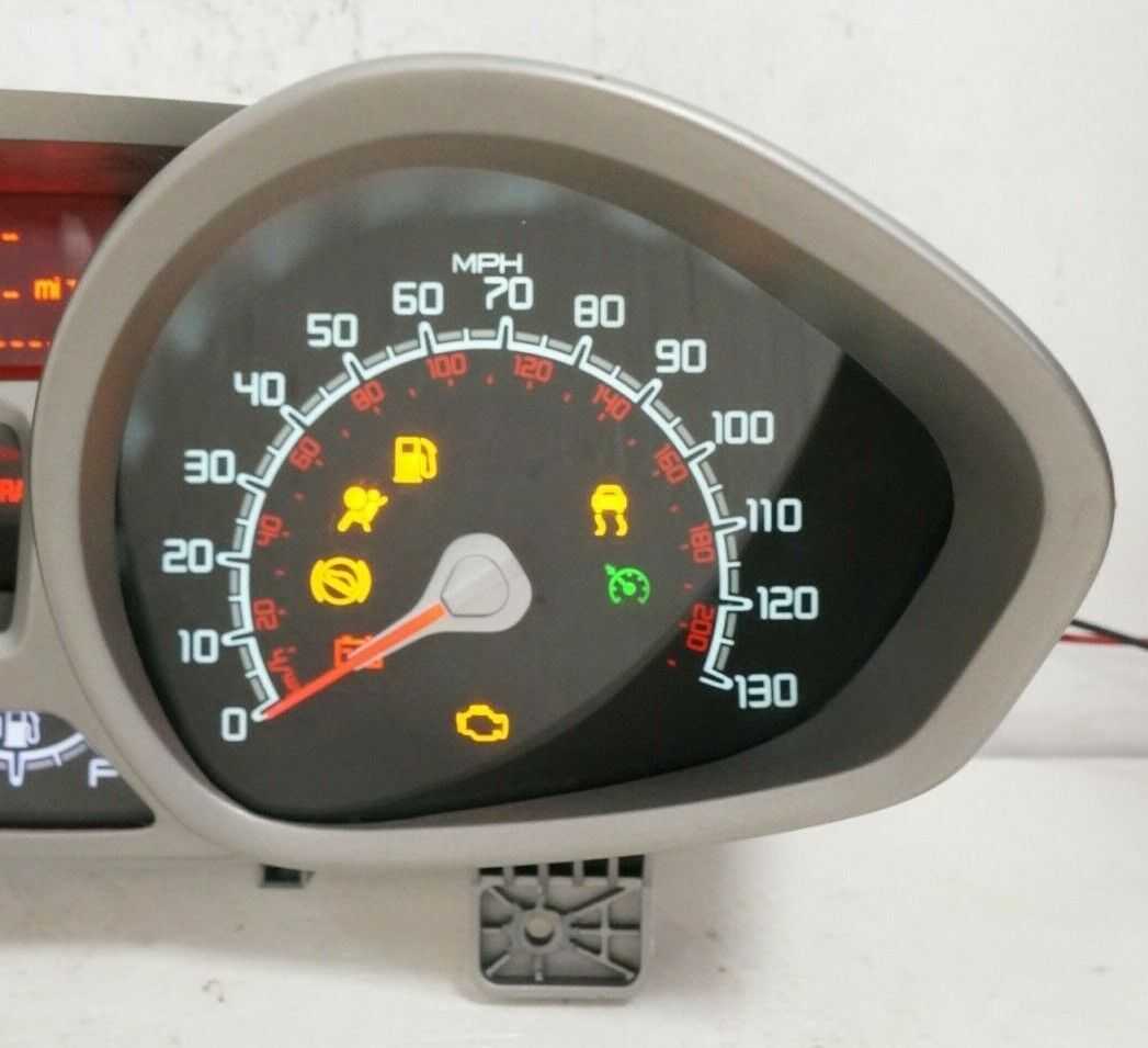 2013 Ford Fiesta Speedometer Instrument Cluster 16K Miles OEM DE8T-10849-CB - Alshned Auto Parts