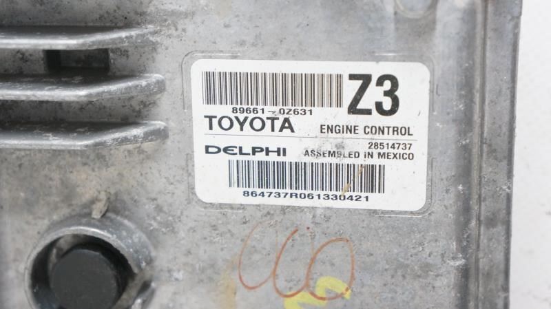 2016 Toyota Corolla 1.8L Engine Computer Control Module ECU ECM 89661-0Z631 OEM - Alshned Auto Parts