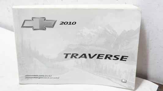 2010 Chevrolet Traverse Owner's Manual - Alshned Auto Parts