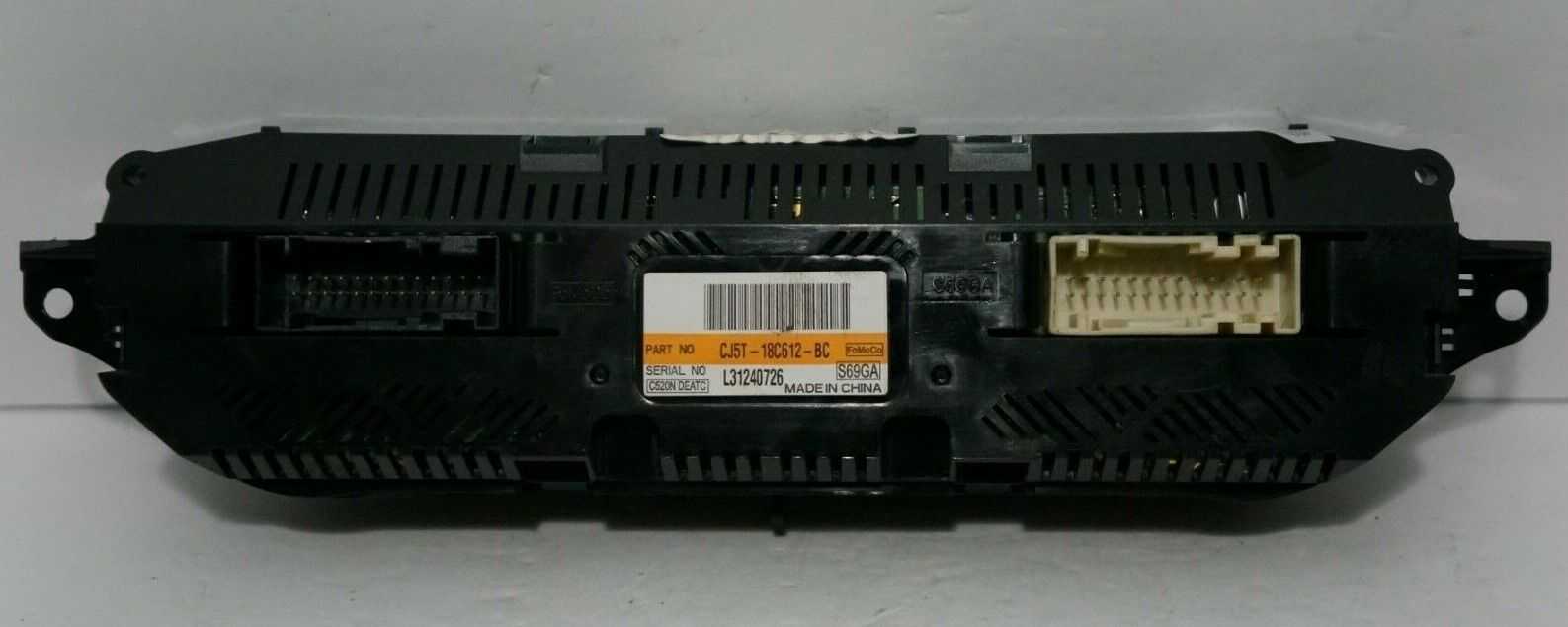 2013-2015 Ford Escape Auto Dual Zone Climate Control Unit OEM CJ5T-18C612-BC - Alshned Auto Parts